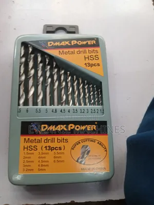 Dmax Power 13-Piece Metal Twist Drill Bit Set