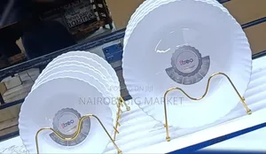 Quality 12-Piece White Plate Set