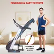 Power Max TDA-350 Treadmill ya Nusu-Biashara - 5