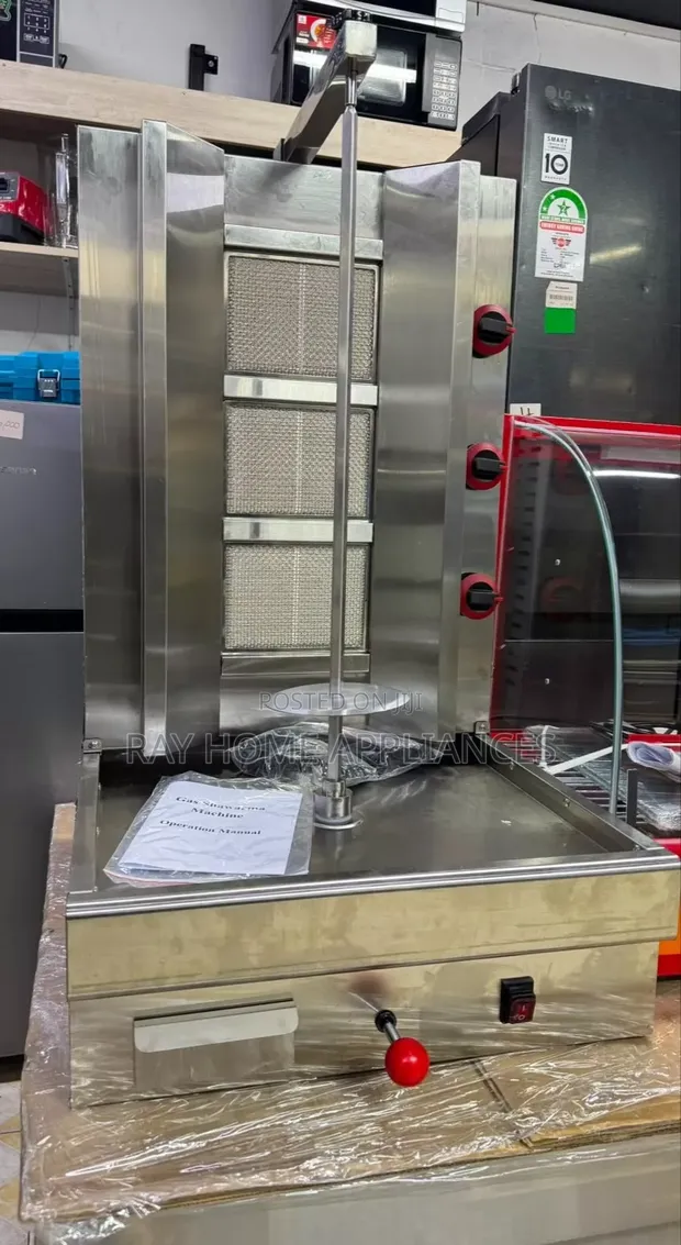 Euromax 2-Burner Gas Shawarma Machine - 1