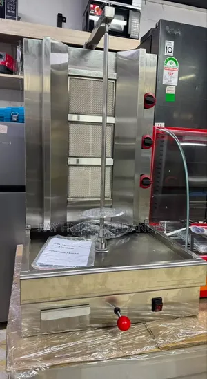 Euromax 2-Burner Gas Shawarma Machine