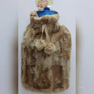 2L Hot Water Bottle with Soft Woolen Cover