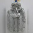 2L Hot Water Bottle with Soft Woolen Cover - 2