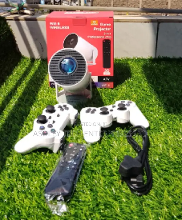 !1HY300 Mini Projector – Portable LED Gaming Projector - 1