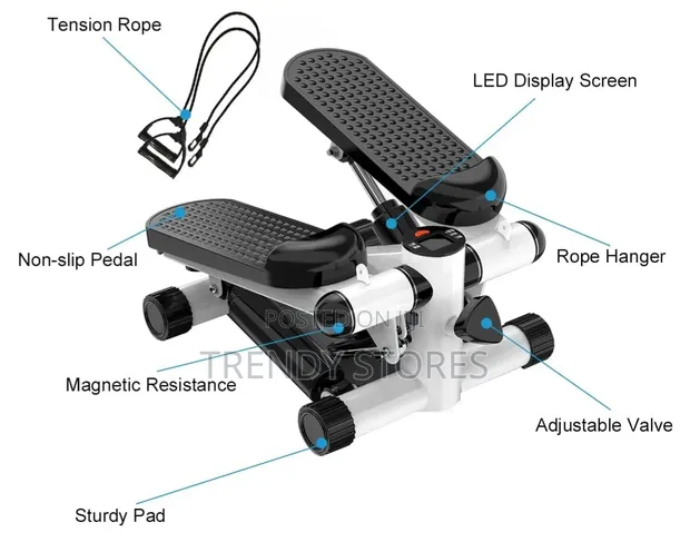 Twist Stepper Mashine ya Mazoezi - 1