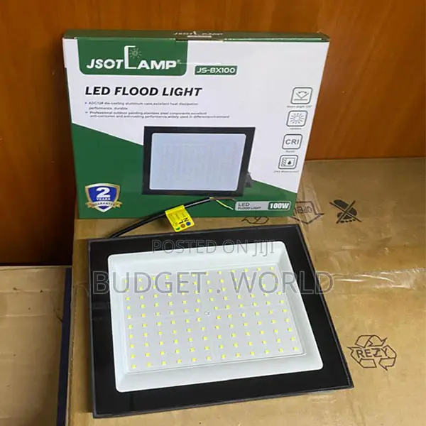 100W Outdoor LED Flood Light - IP65 Rated - 1