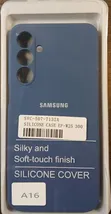 Kifaa cha Samsung A16 cha Silicone - Bluu - 3