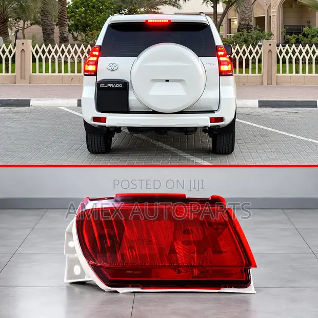 Toyota Land Cruiser Prado Rear Reflector (CCC Onwards) - RHS - 1