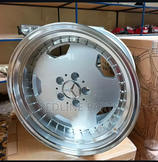 17" Mercedes-Benz Alloy Rims - Silver - 1