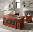 140cm Imported Mahogany Office Desk - 5