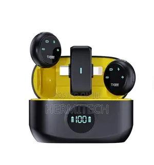 K31Pro Collar Clip Button Microphone