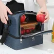 Insulated Double Compartment Cooler Bag - 2