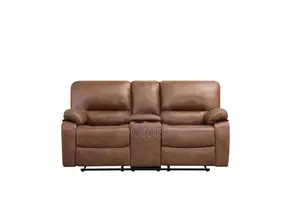 5-Seater Recliner Sofa for Home Office - Modern Brown