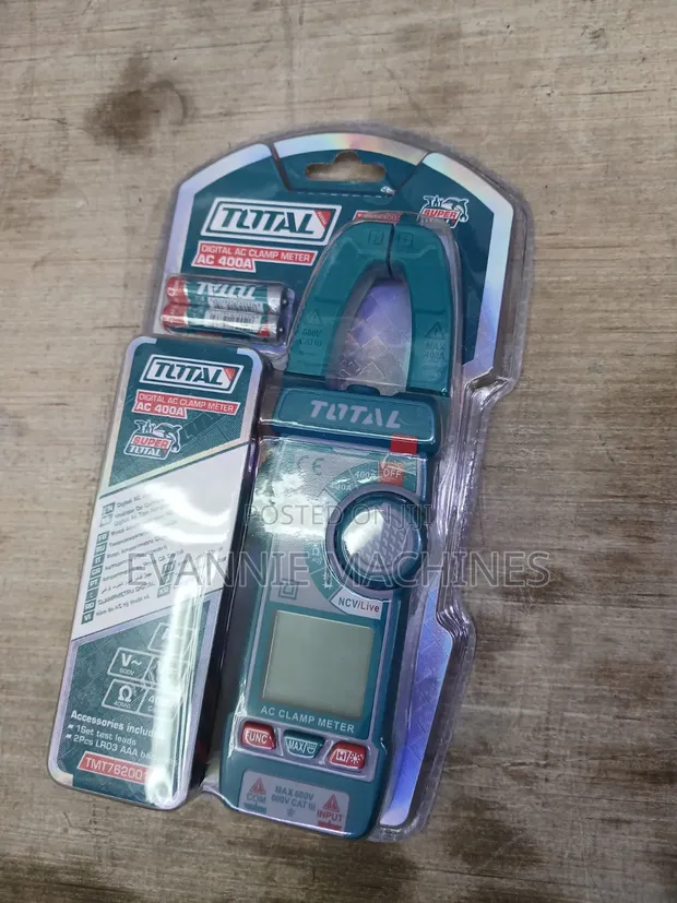 Total TMT762001 Digital AC Clamp Meter 400A - 1
