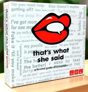 That's What She Said Adult Party Card Game