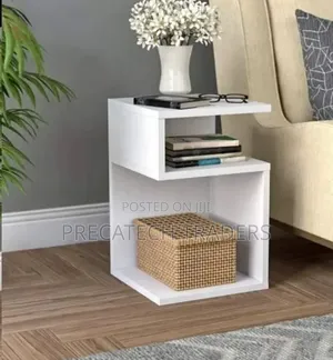 Joy S-Shaped Side Drawer - Modern Bedside Table