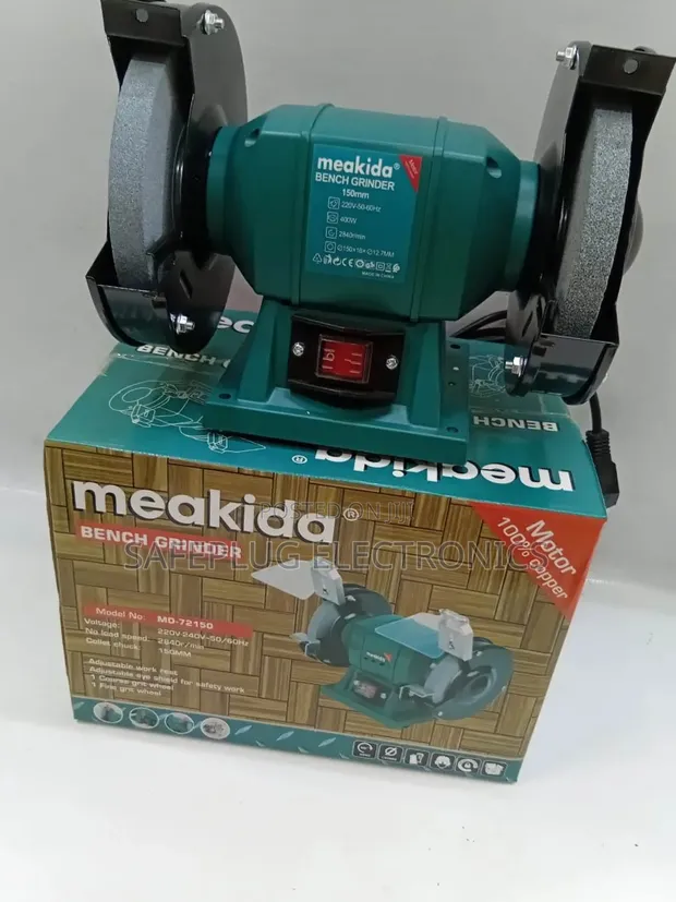 Makita 400W 6-Inch Bench Grinder - Refurbished - 1