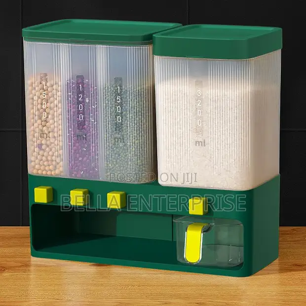 4 Compartment Cereal Dispenser - 1