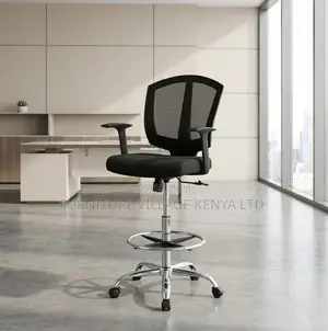 Ergonomic High Swivel Office Cashier Chair