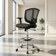 Ergonomic High Swivel Office Cashier Chair - 5