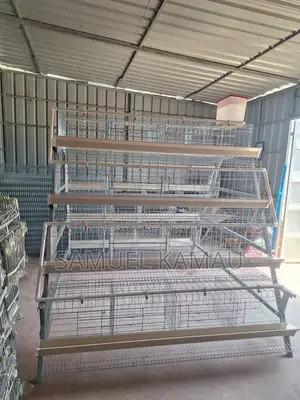 Brand New 3-Tier Chicken Cage - 128 Bird Capacity