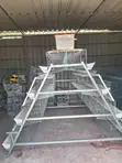 Brand New 3-Tier Chicken Cage - 128 Bird Capacity - 3