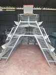 Brand New 3-Tier Chicken Cage - 128 Bird Capacity - 4