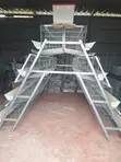Brand New 3-Tier Chicken Cage - 128 Bird Capacity - 5