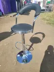 New Leather Barstool - 2