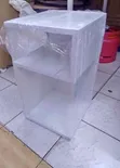 Joy S-Shape Side Table with Storage - 2