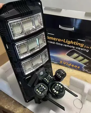 V380 Pro 450W Solar Street Light PTZ CCTV Camera