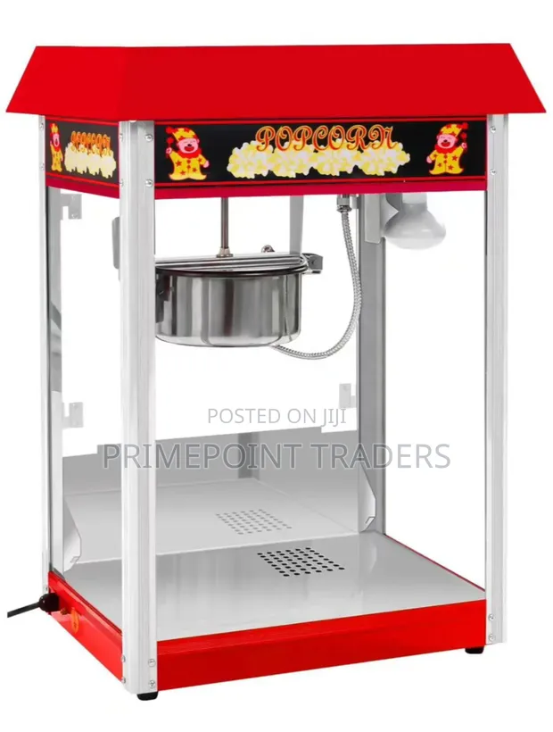 Commercial Popcorn Machine - Brand New - 1