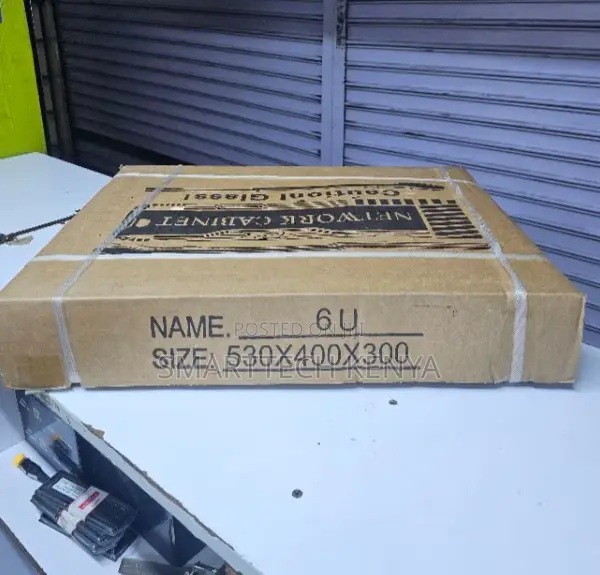 6U Data Network Cabinet 530x300x400mm Rack Mount - 1