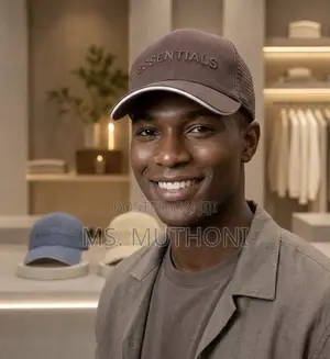 ESSENTIALS" Cotton Baseball Cap