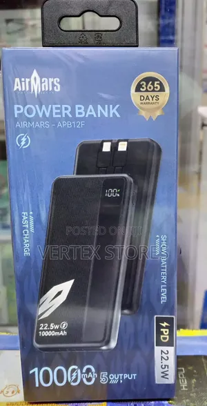AirMars APB12F 10,000mAh Power Bank