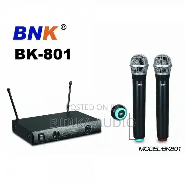 BNK BK-801 Professional VHF Wireless Microphone System - 1