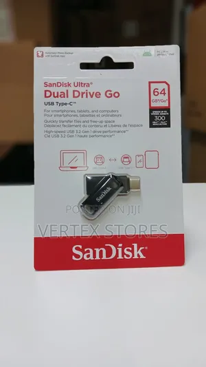SanDisk Dual Drive Go USB-C Flash Drive 64GB