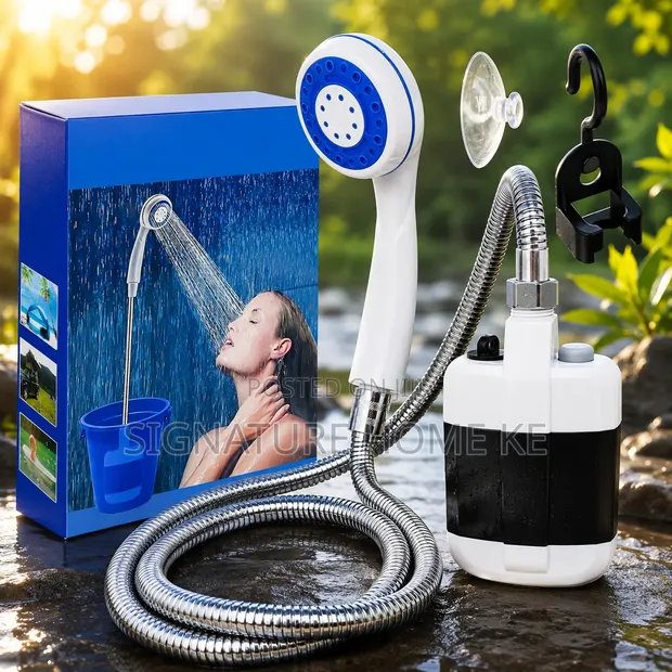 Rechargeable Portable Outdoor Shower - 1