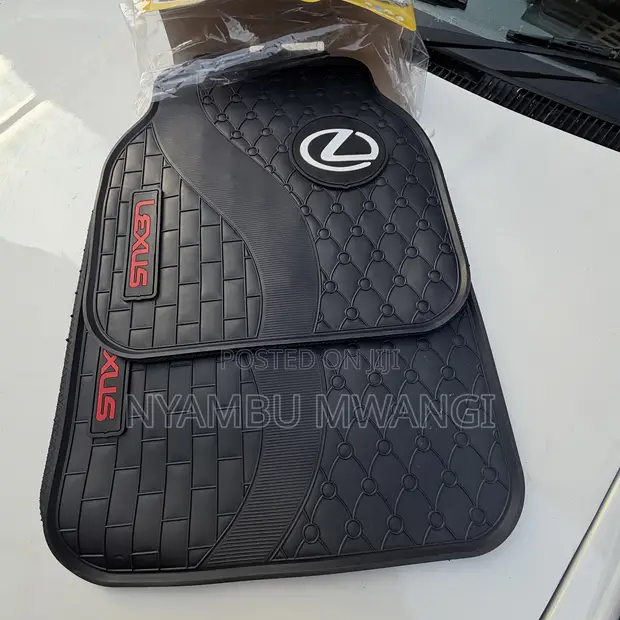 Heavy Duty Lexus Car Floor Mats - Pure Rubber - 1
