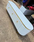 6FT Modern TV Stand with Marble Top - 2