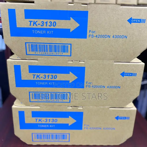 Kyocera TK-3130 Black Toner Cartridge - 1