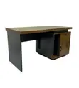 Executive Secretarial Desk - 1.2m Imported Brown - 4