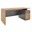Executive Secretarial Desk - 1.2m Imported Brown - 5