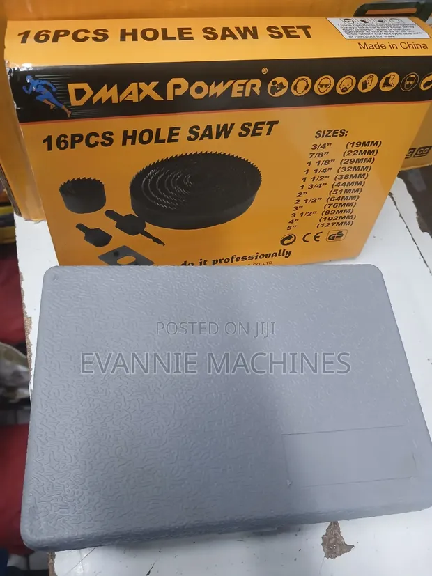 16-Piece Dmax Power Hole Saw Set - 1