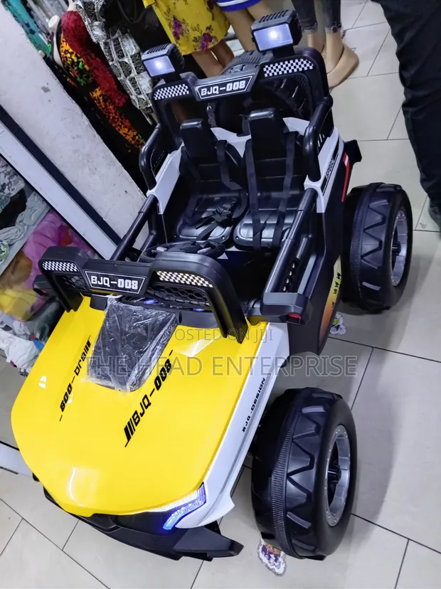 Kids Electric Ride-On Car with Rubber Wheels (Up to 12yrs) - 1