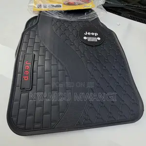 Brand New Jeep Branded Rubber Floor Mats (5 Seater)