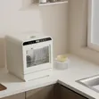 Portable Mini Dishwasher with Built-in Tank & Tap Connection - 3