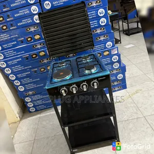 Full Standing Cooker with Shelves - Brand New
