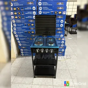 Electromate Full Standing Cooker with Built-in Shelves