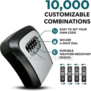 Customizable Combination Key Lock - Weather Resistant